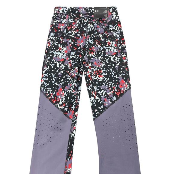 NWT UNDER ARMOUR Launch Printed High Rise Ankle Tights Sz XS - Picture 6 of 7